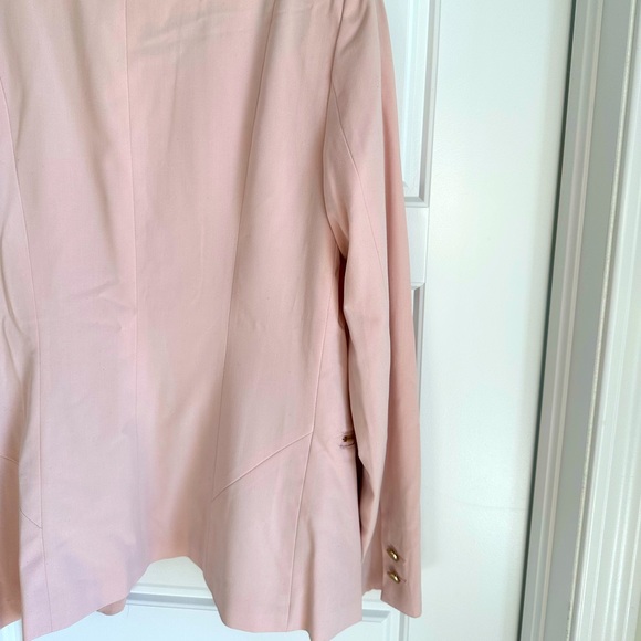 Soft Pink Blazer with Gold Embellishments - Picture 8 of 12